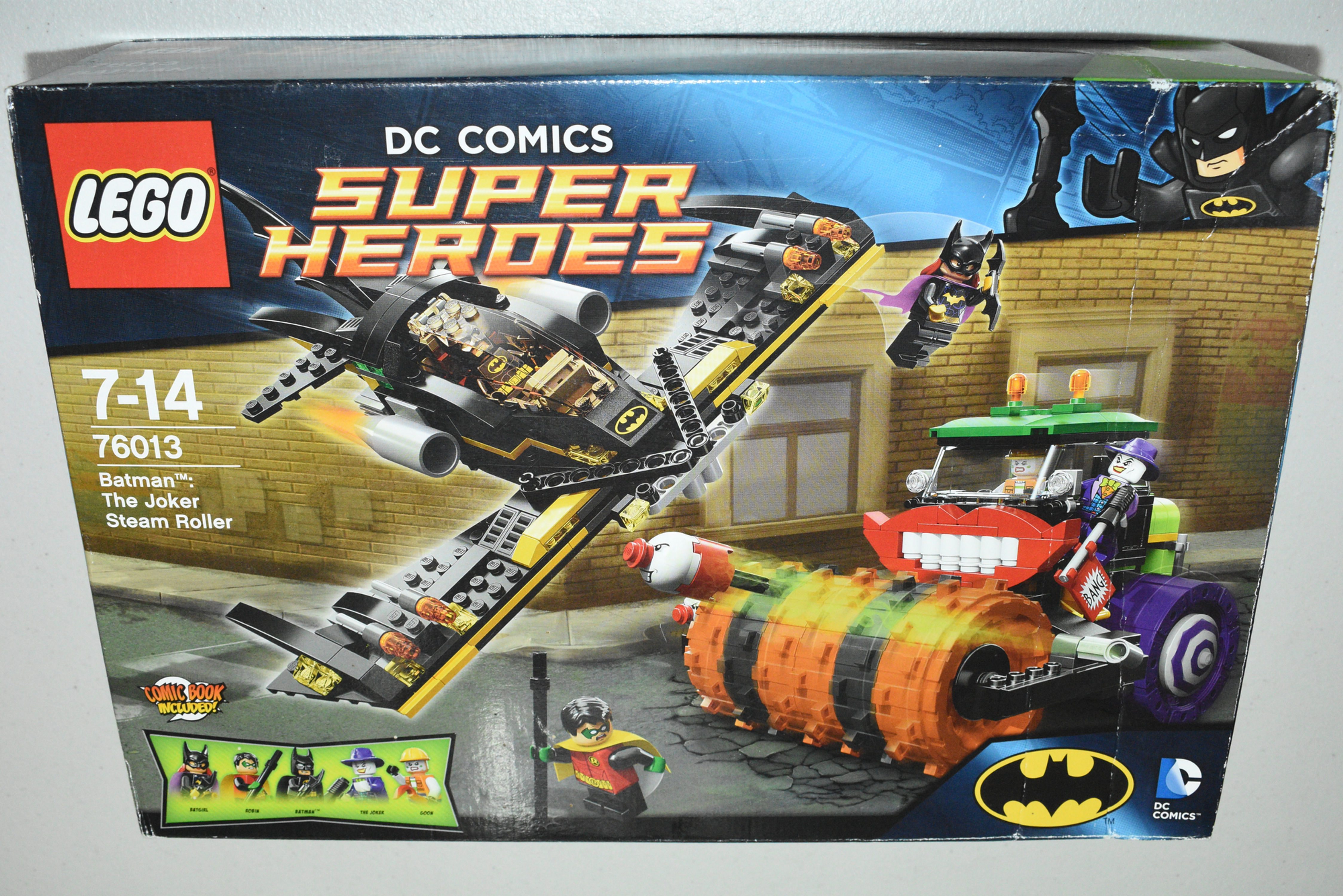 LEGO DC Comics 76013 Batman: The Joker Steam Roller