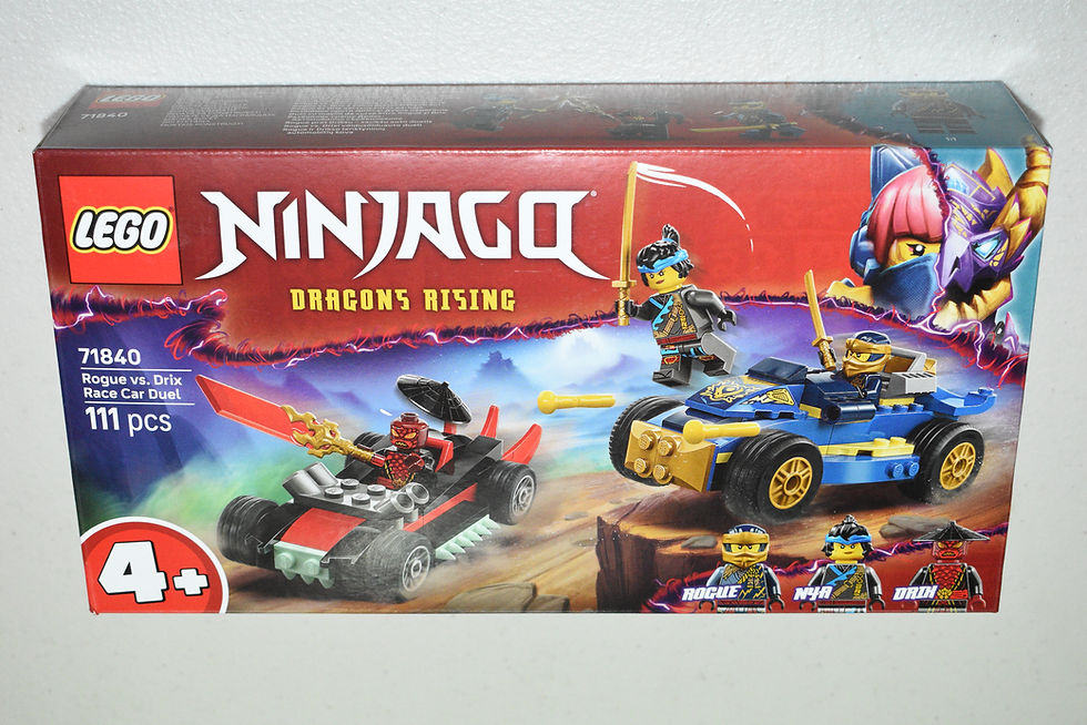 LEGO Ninjago 71840 Rogue vs. Drix Race Car Duel