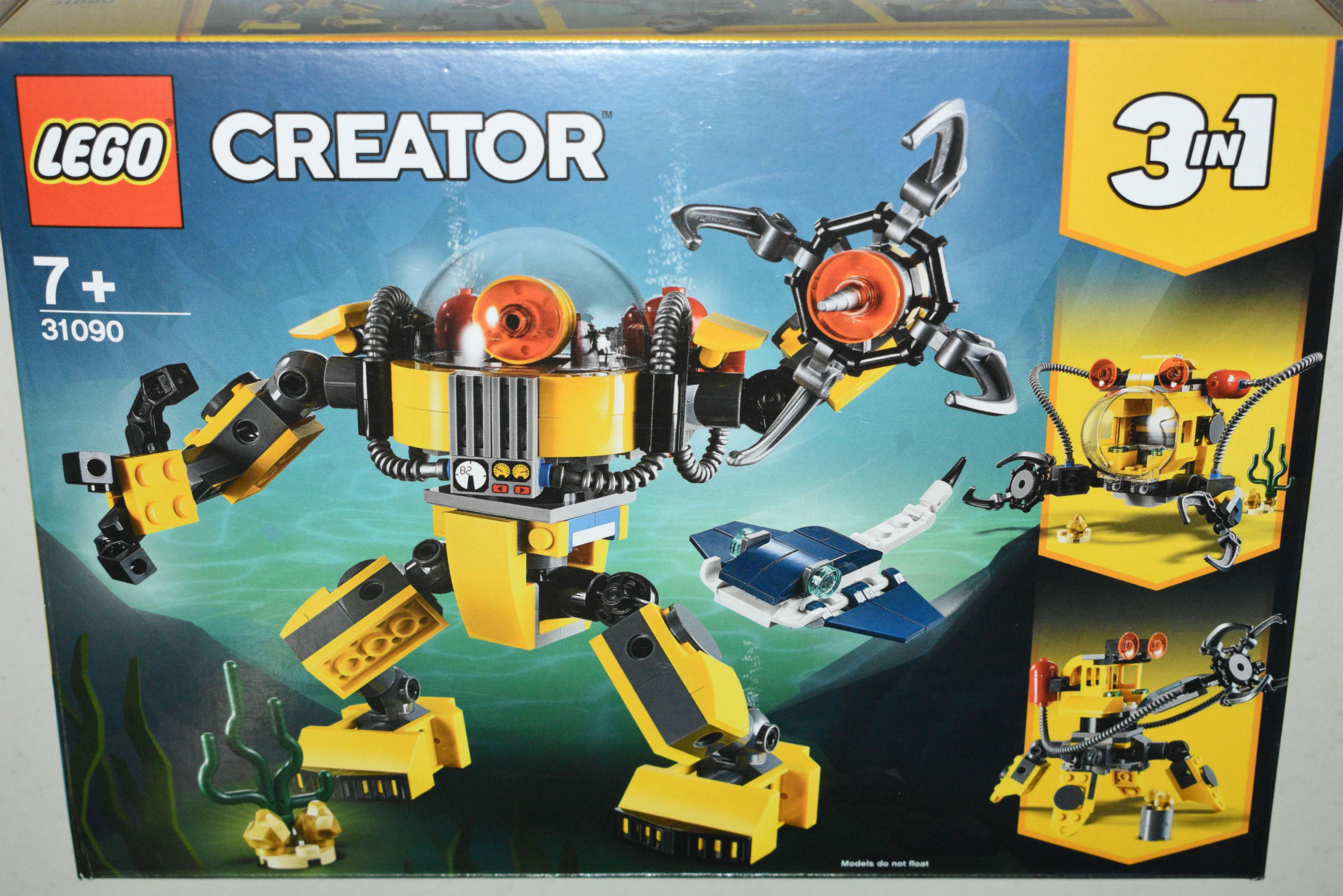 LEGO Creator 31090 Underwater Robot 3 in 1