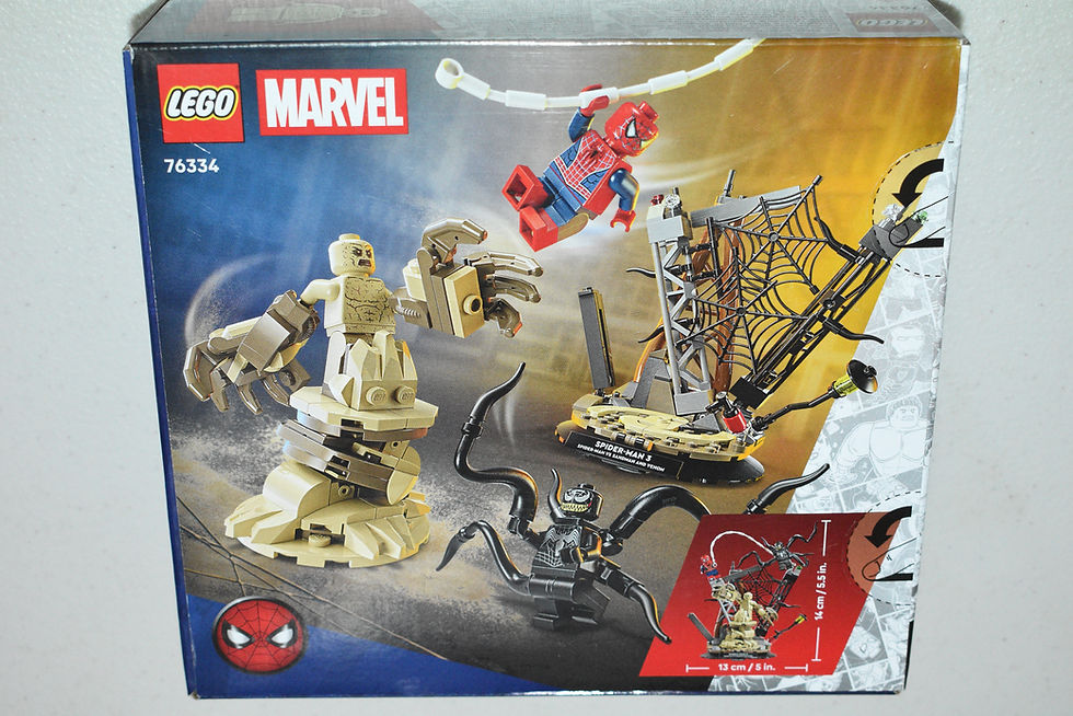 LEGO Marvel 76334 Epic Battle: Spider-Man vs. Sandman