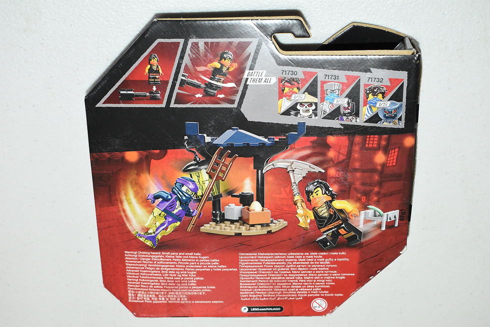 LEGO Ninjago 71733 Epic Battle Set - Cole vs Ghost Warrior