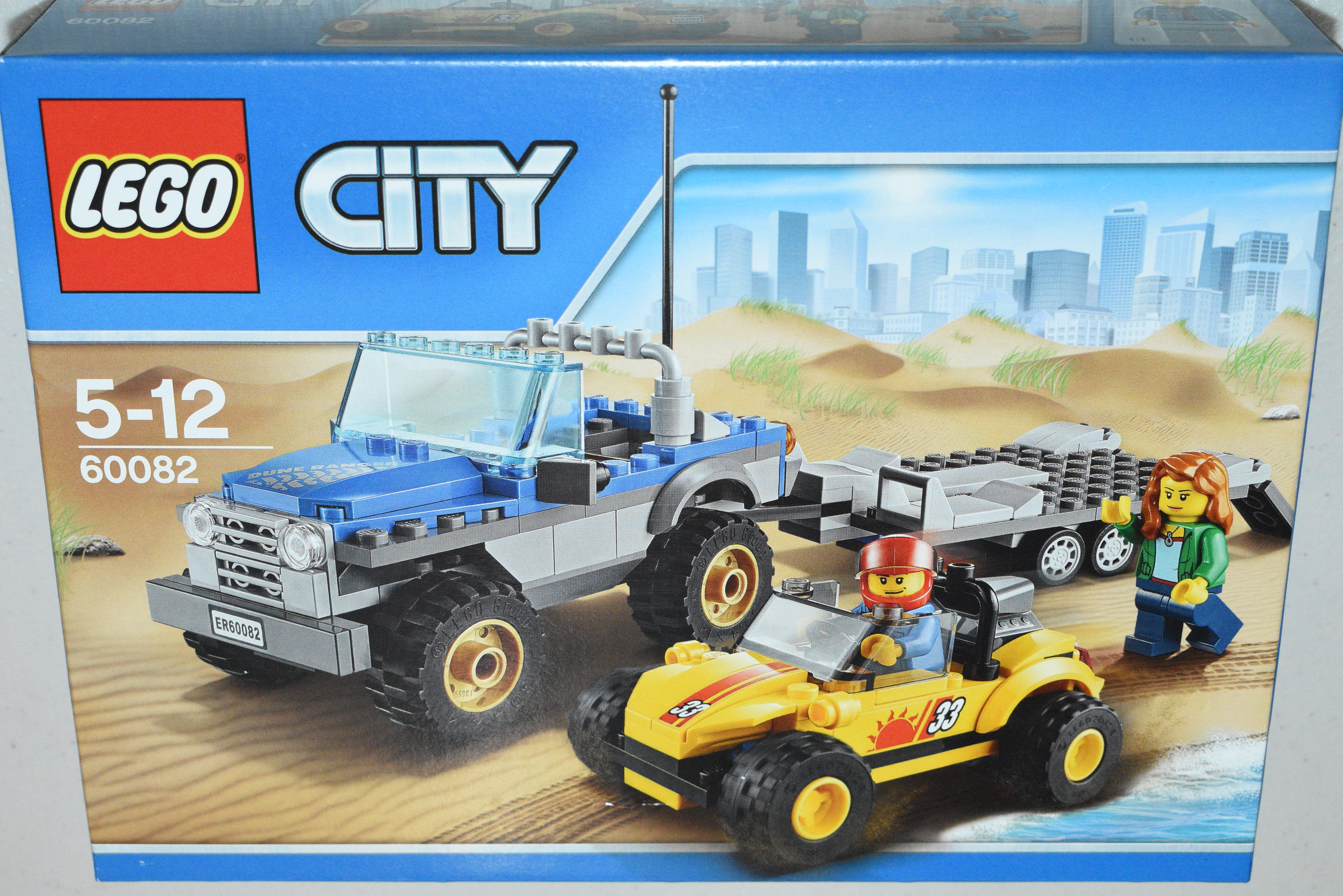 LEGO City 60082 Dune Buggy Trailer