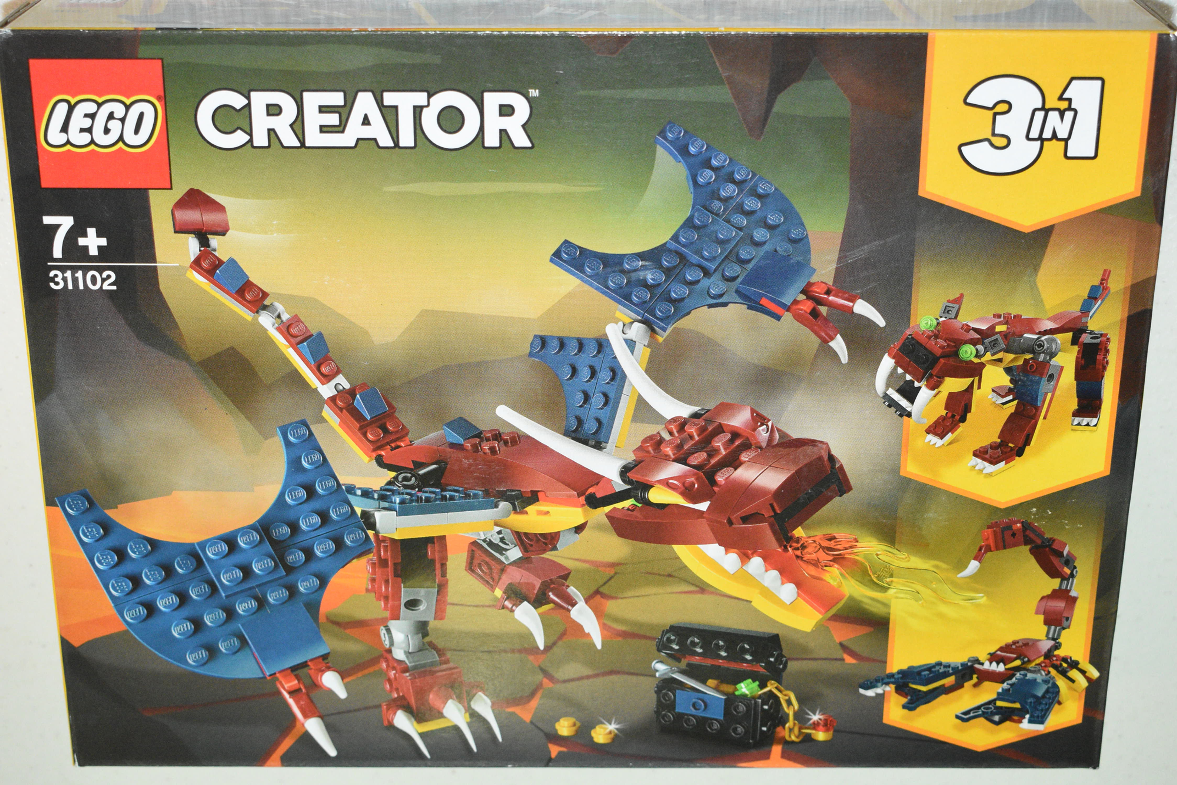 LEGO Creator 31102 Fire Dragon 3 in 1
