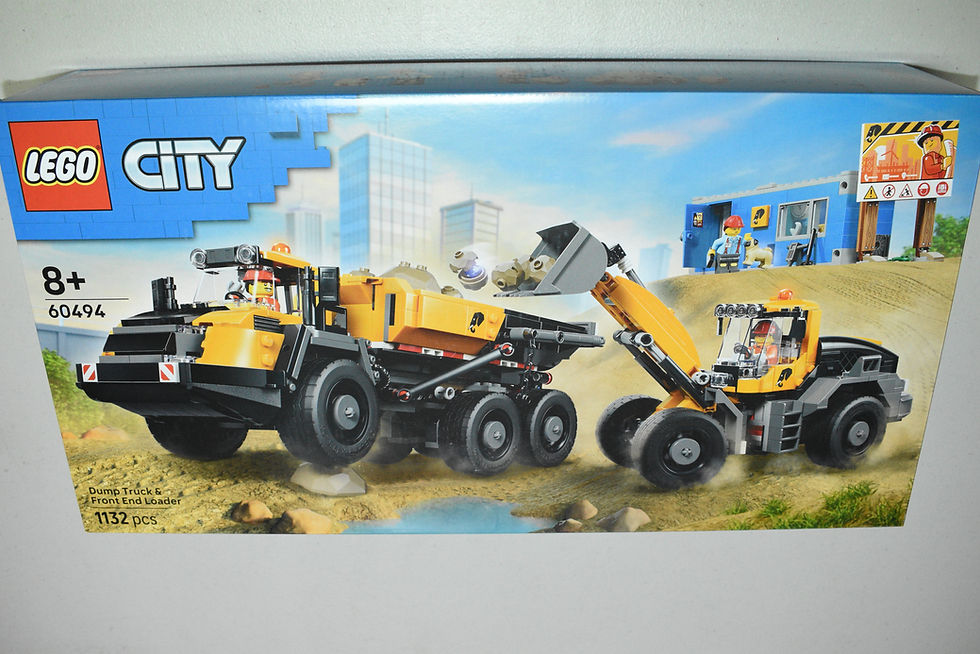 LEGO City 60494 Dump Truck & Front End Loader