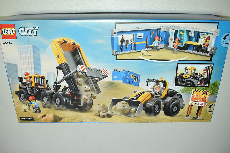 LEGO City 60494 Dump Truck & Front End Loader