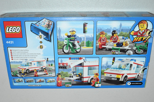 Emergency Ambulance Lego Set 4431 LEGO City 4431 Ambulance Toy Harmony