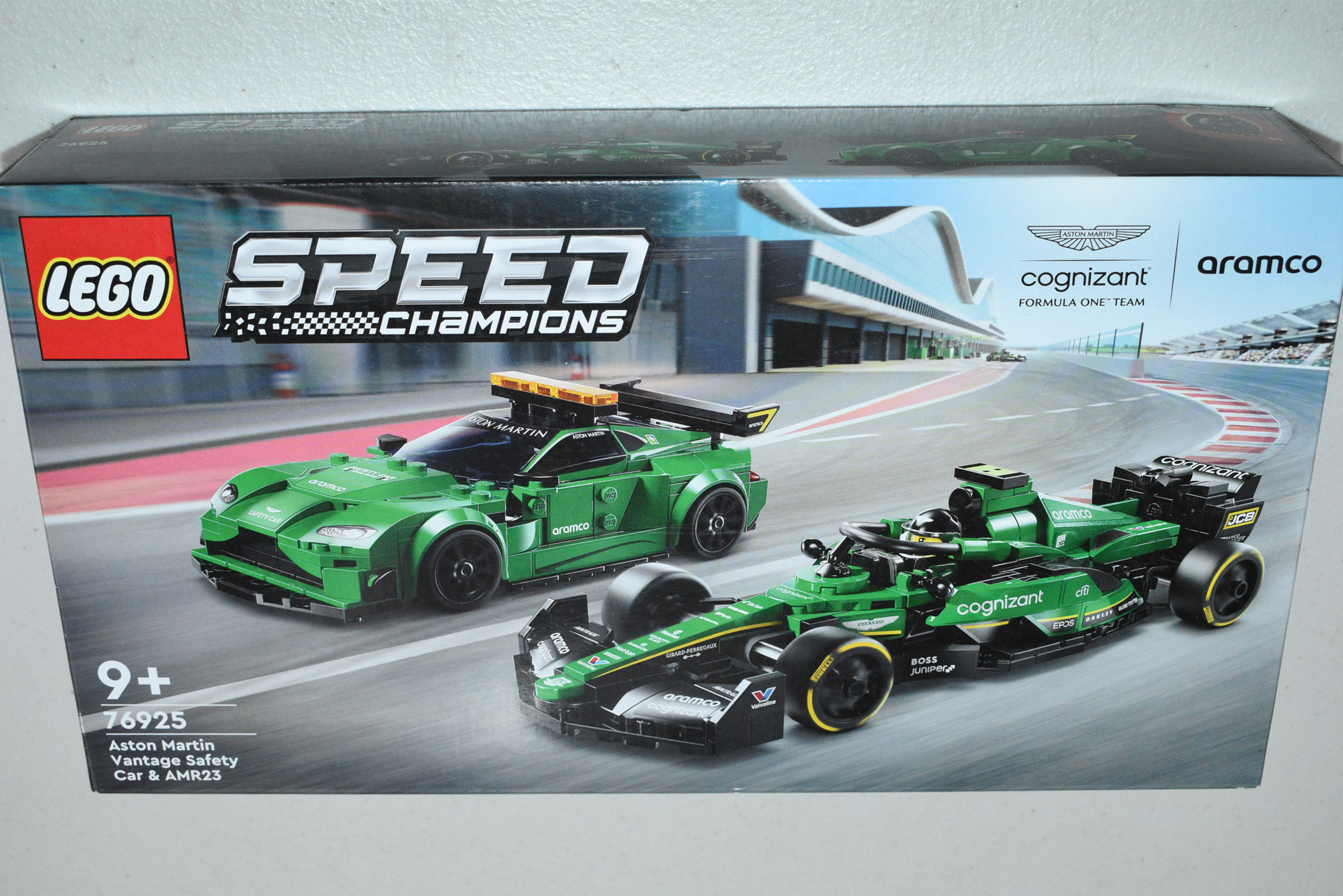 LEGO Speed Champions 76925 Aston Martin Safety Car & AMR23 from ToyHarmony
