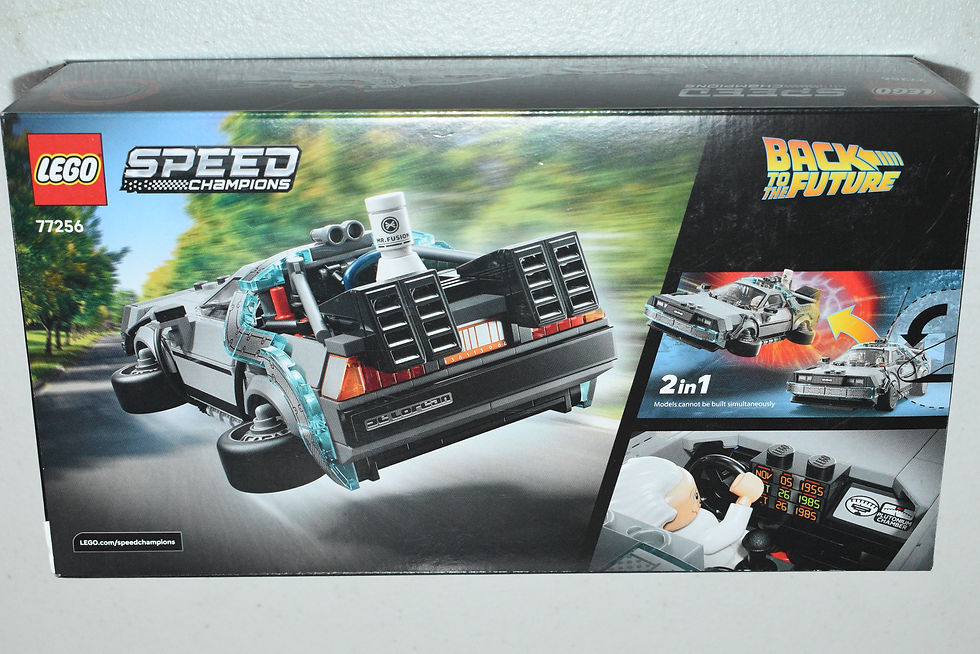 LEGO Speed Champions 77256 Time Machine from Back to the Future