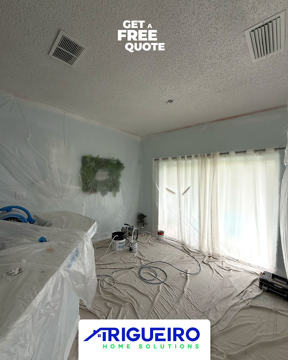 Water Damage in Ceiling