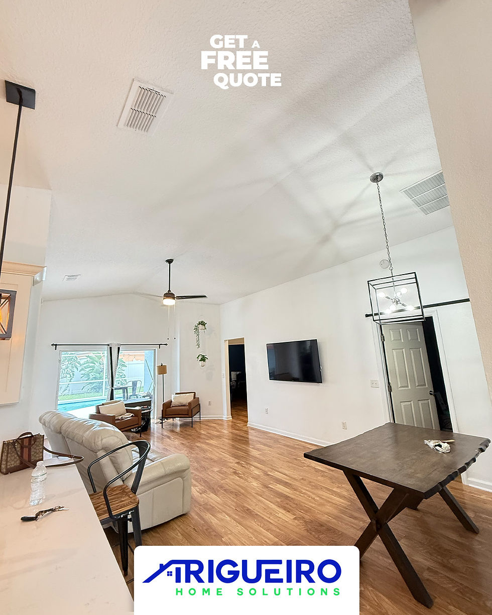 Removing Popcorn Ceiling