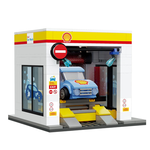 Shell 洗車站 Car Wash C66030W | Playable Creation