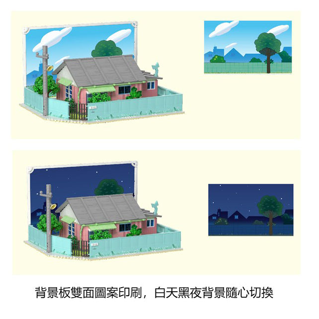 Thumbnail: Wekki未及 櫻桃小丸子積木系列 - 小丸子的家