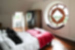 Large bedroom with king size bed.