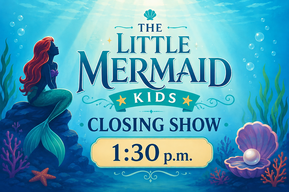 Closing Show The Little Mermaid Kids