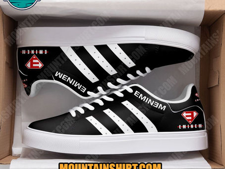 Eminem Black Stan Smith Shoes