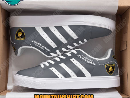 Lamborghini Grey Stan Smith Shoes