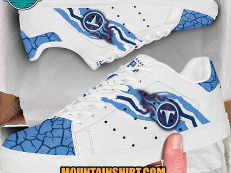 NFL Tennessee Titans Adidas Stan Smith Shoes