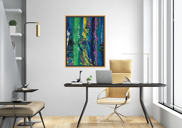 Kunstwerk: Echoes Of Paint, Lara Schiewe