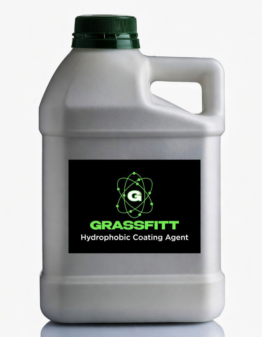 GRASSFITT hydrophobic coating solution designed for long-term surface protection and water resistance