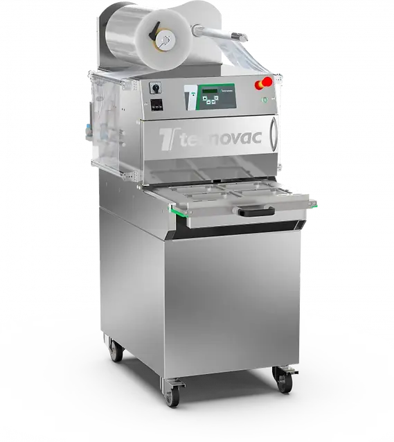 Tecnovac Olympia semi-automatic tray sealer (MAP & SKIN/VSP)
