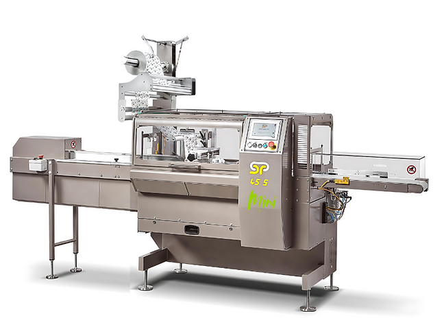 GSP 45s Mini Flow Wrapper by PacMatix – Compact Horizontal Packaging Machine