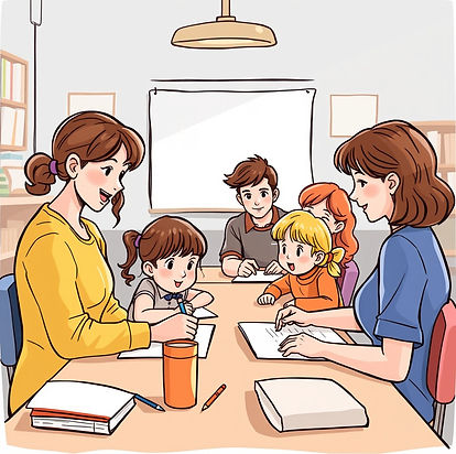 Parent registering a child for Brightniq Academy’s enrichment programs