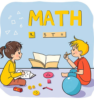 Student practicing math skills in Brightniq Academy’s enrichment class