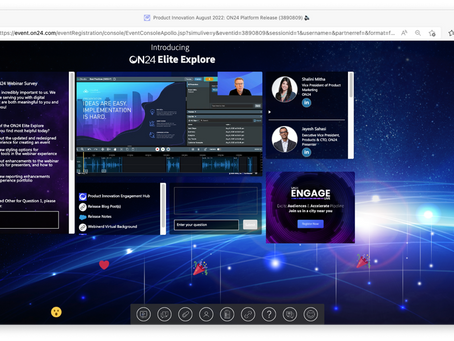 How to use ON24 Console Builder to increase connection between audiences and presenters