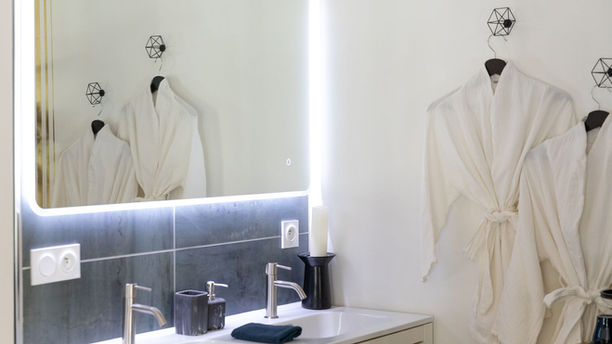 salle de bain et climatisation