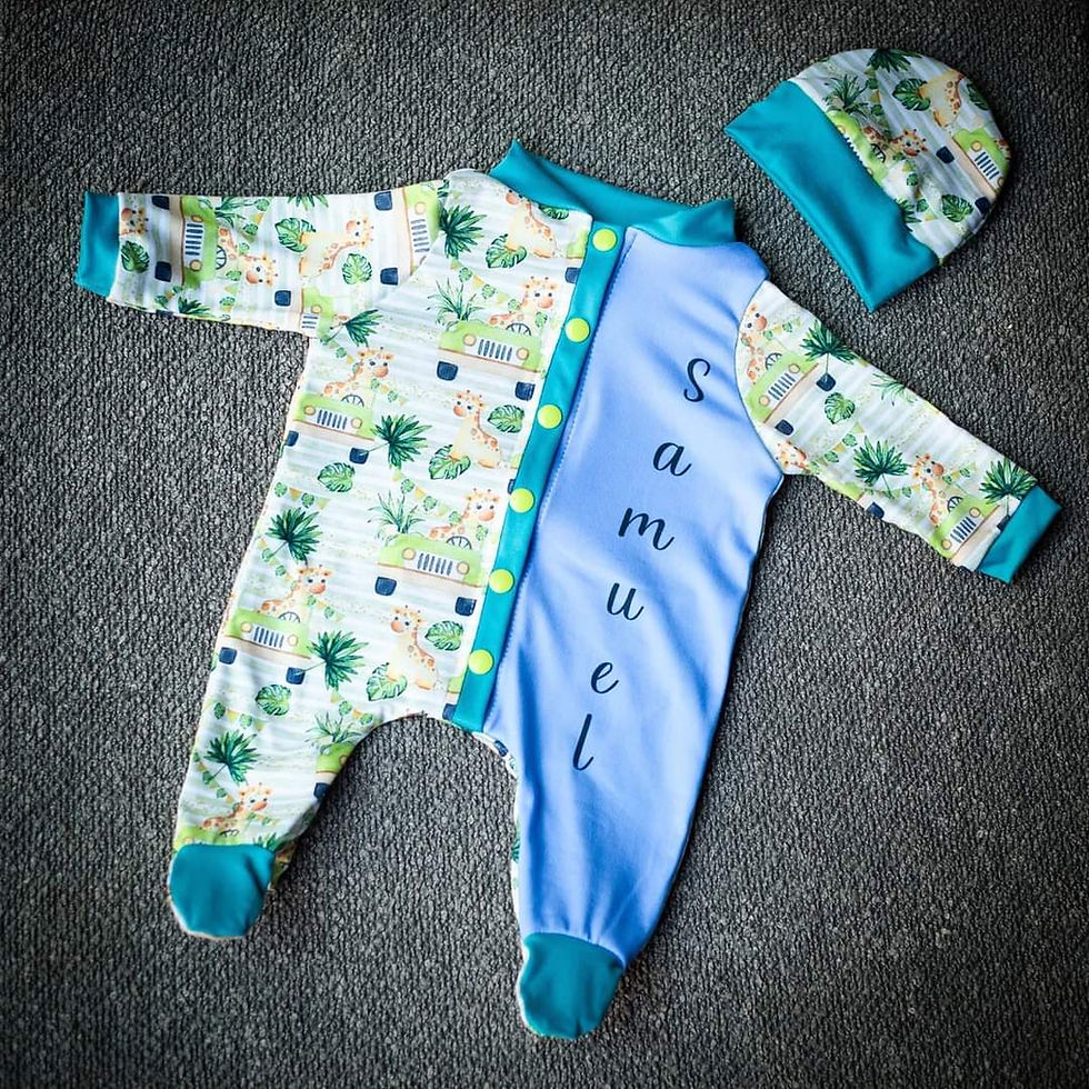 Thumbnail: Custom Babygrows Made on order
