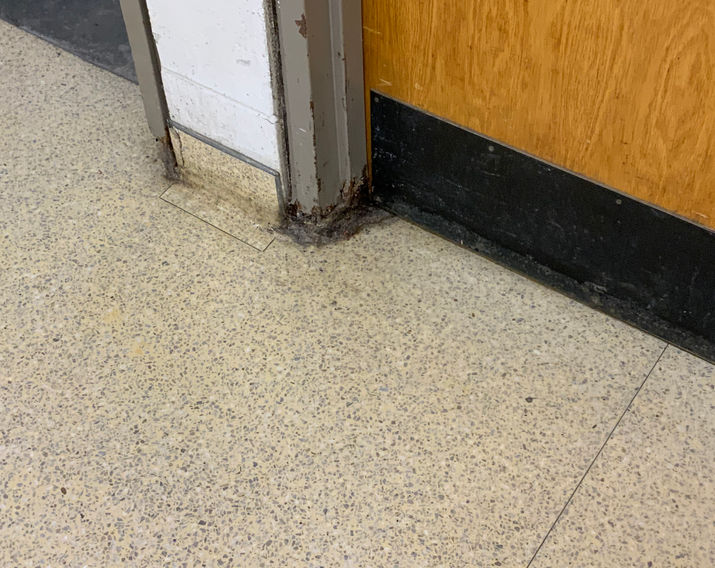 Door Threshold Corrosion Consistent Throughout Building.jpeg