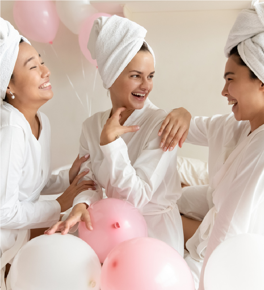 BOTOX® Party hosted by B TOX'D WITH BRITT—group aesthetic treatments in a fun, relaxed setting with professional in-home care