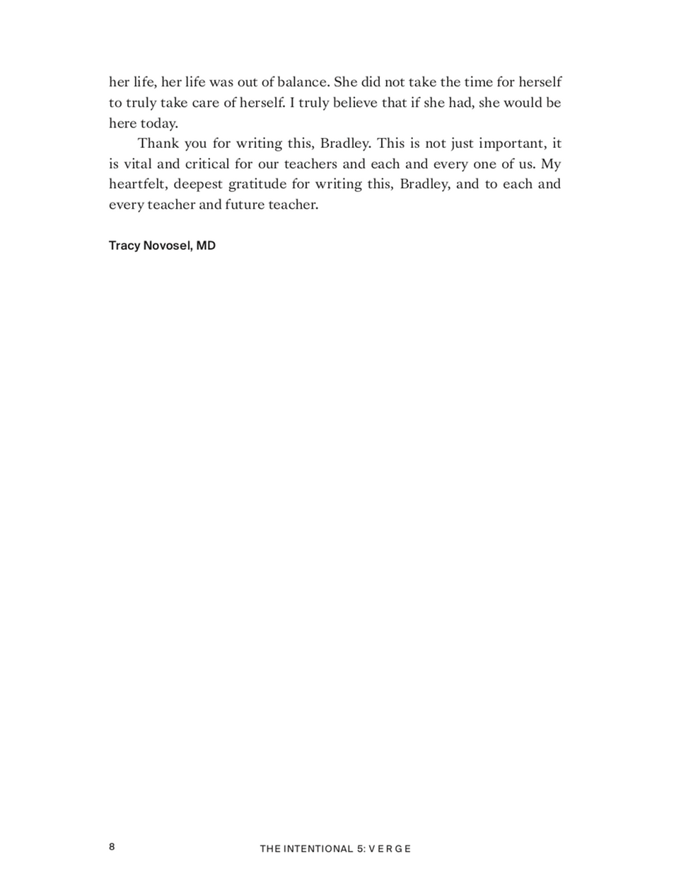 Thumbnail: PDF Ebook - The Intentional 5: VERGE - Confessions of a Disciplined Thought