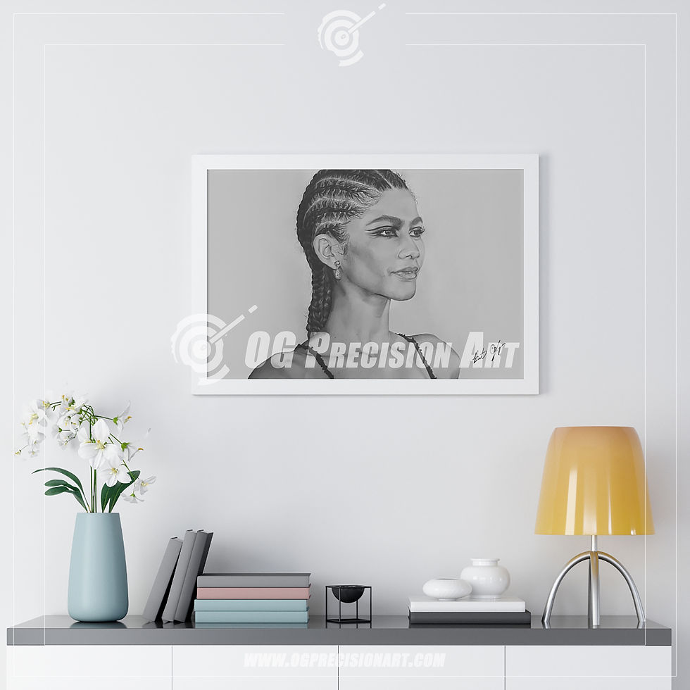 Thumbnail: Zendaya Framed Poster