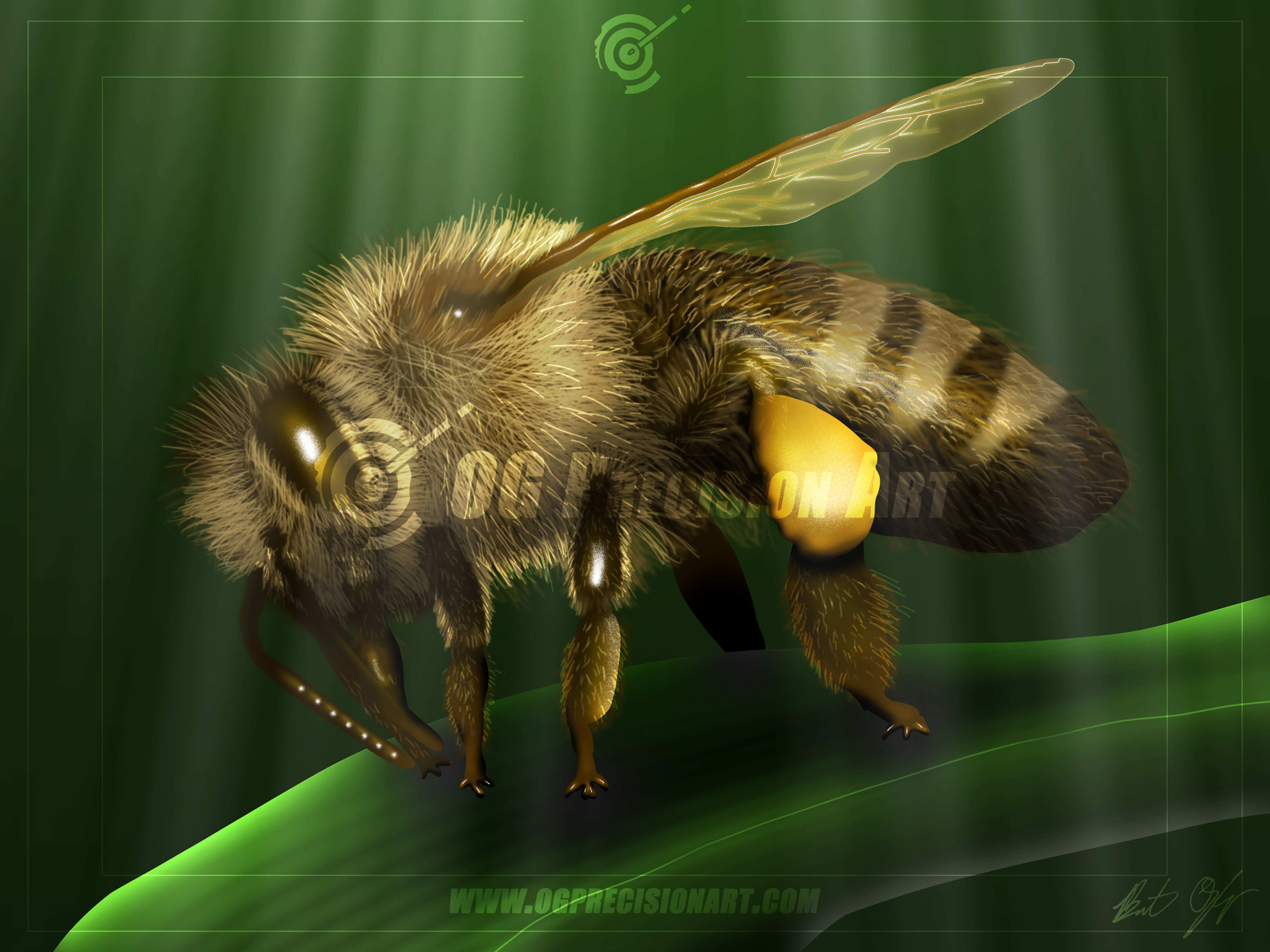 Honey Bee Poster