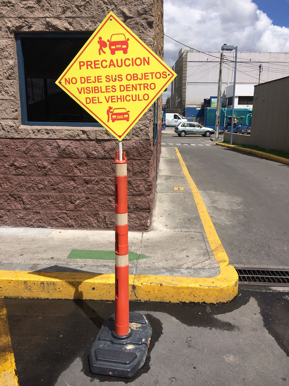 SEÑALIZADOR TUBULAR