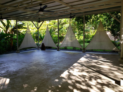 The yoga shala, Royal Sabitha at Casa Kia Ora in Costa Rica hosts your Kubuda.