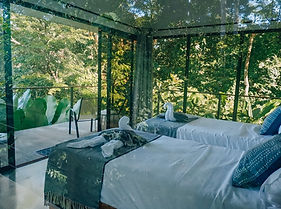 Royal Sabitha twin beds for your Kubuda wellness retreat in Costa Rica.