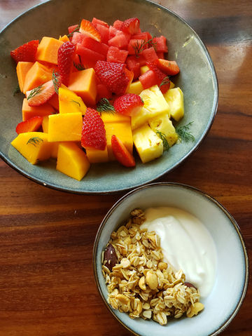 Casa Kia Ora Kubuda nourishing food for body and soul.