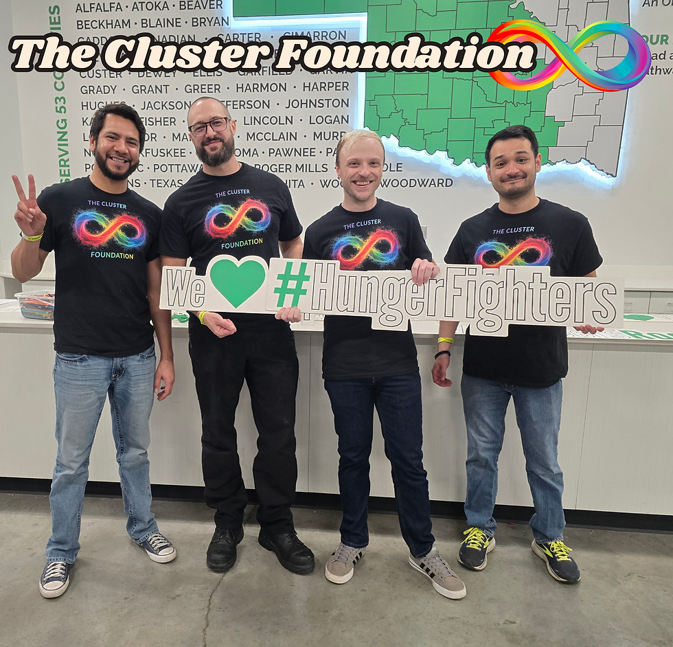 February's Volunteers at the Regional Food Bank of Oklahoma