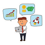 13761587-ilustracaoial-criancas-desenho-de-um-investidor-trabalhando-em-um-laptop-trader-d
