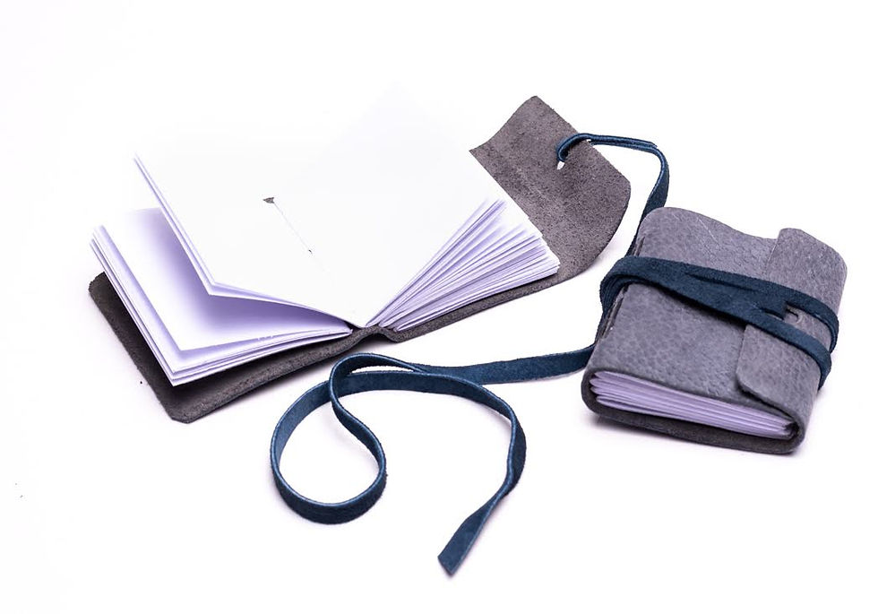 Miniatura: Cuadernos Artesanales Tapa De Cuero Medida especial Hecho A Mano.