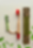 Thumbnail: bloomspoon red bamboo toothbrush with plantable seed tag in dubai uae