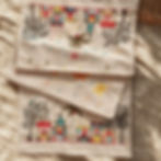 Handmade Egyptian table runner, a unique homeware piece from BloomSpoon's Threads of Hope collection