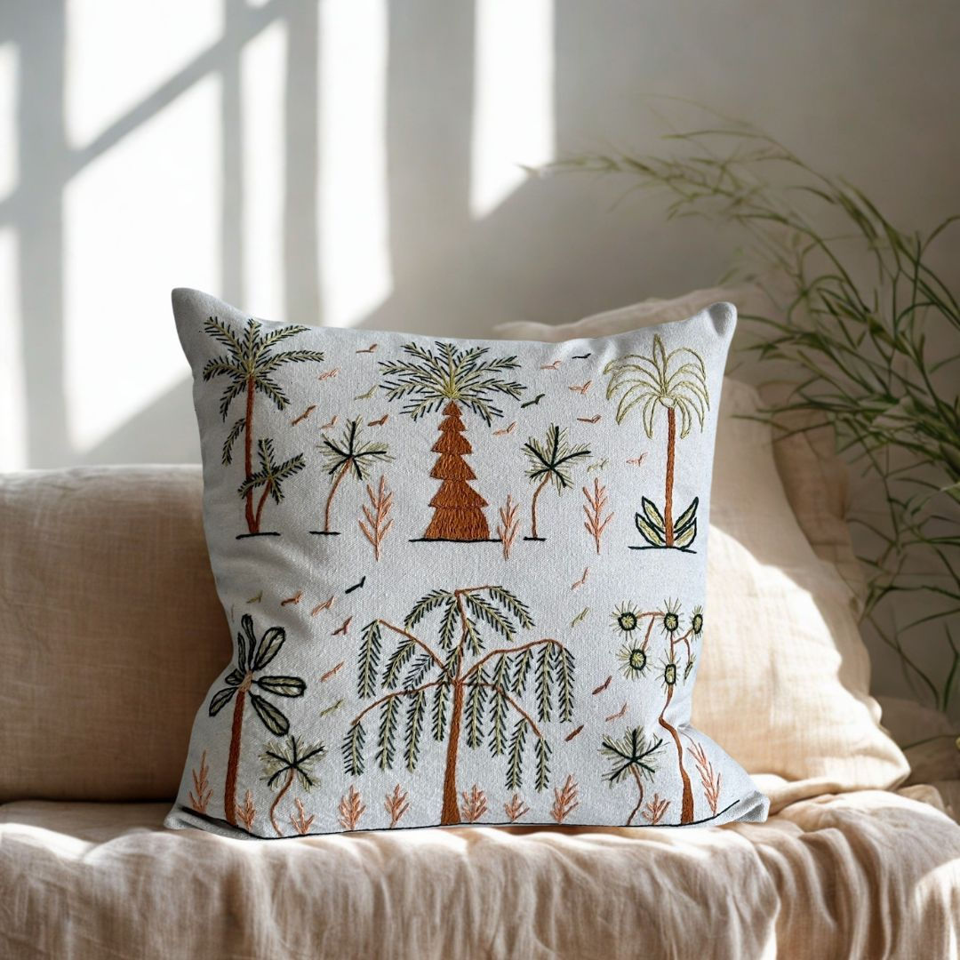 Handmade Egyptian Cotton Cushion Cover No.13