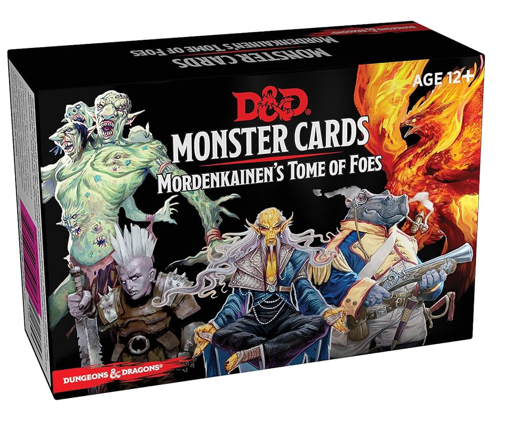 Dungeons & Dragons 5E: Monster Cards - Mordenkainen's Tome of Foes