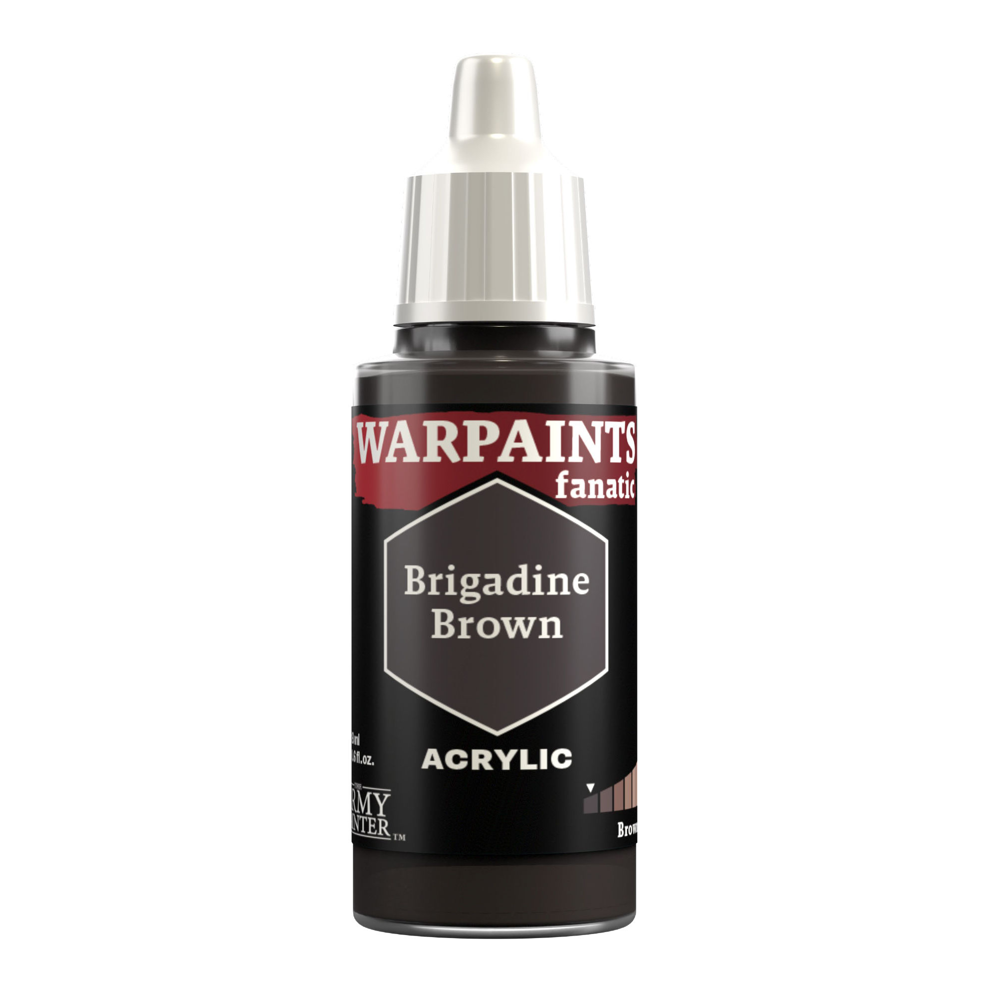 WARPAINTS: FANATIC ACRYLIC BRIGANDINE BROWN
