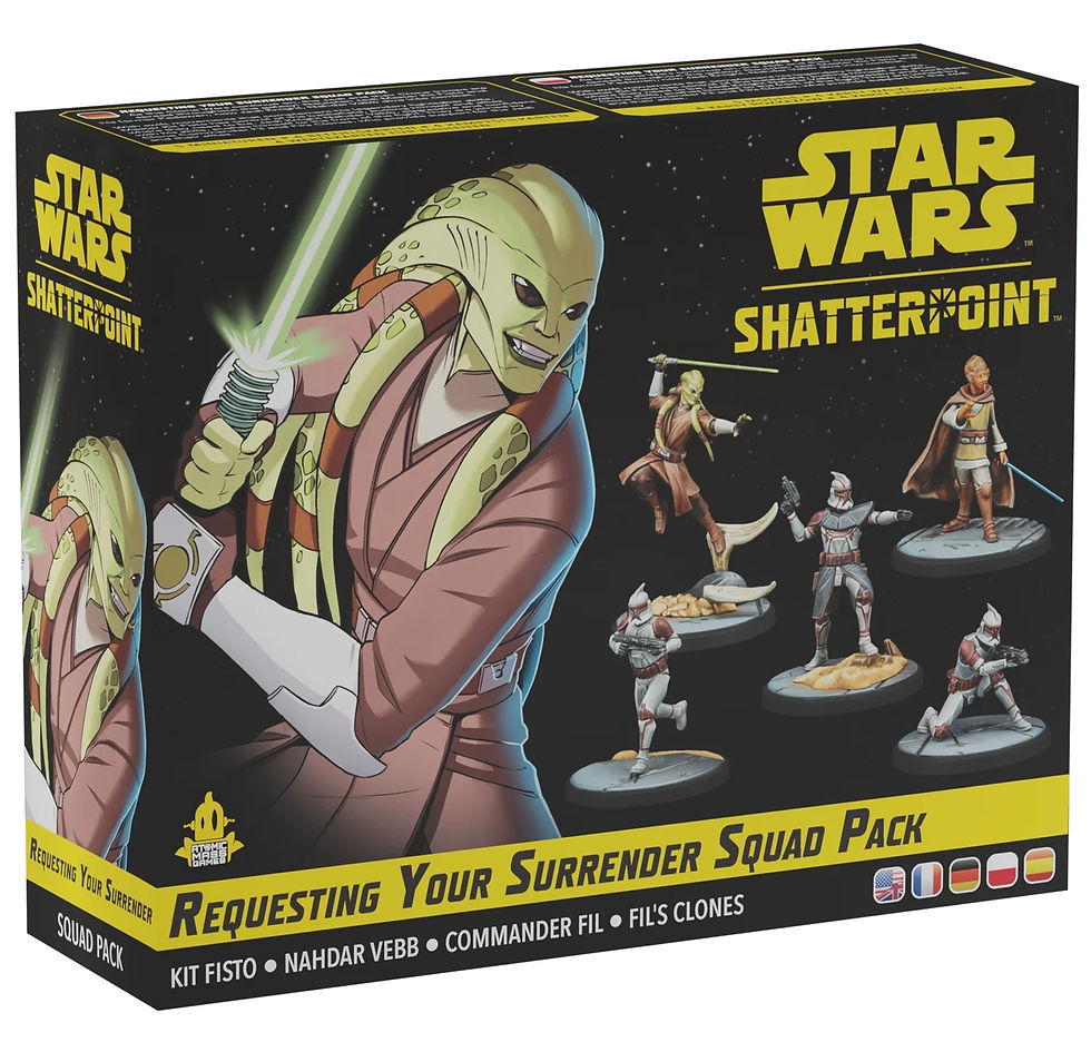 Shatterpoint Requesting Your Surrender Squad Pack