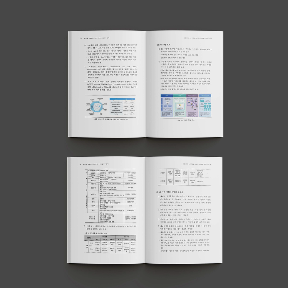 5G기반 사회안전망 디자인 개선사업 연구