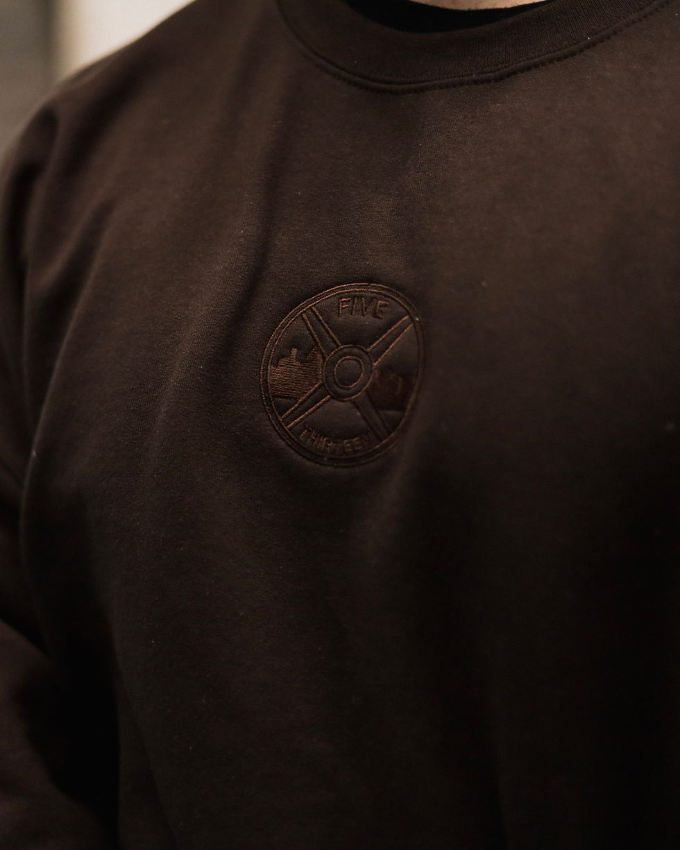 Thumbnail: Five Thirteen Embroidered Logo Crewneck